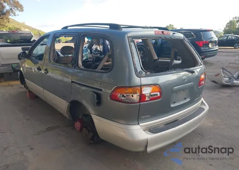 1998 Toyota Sienna Xle z USA, uszkodzony, nr VIN 4T3ZF13C6WU083763